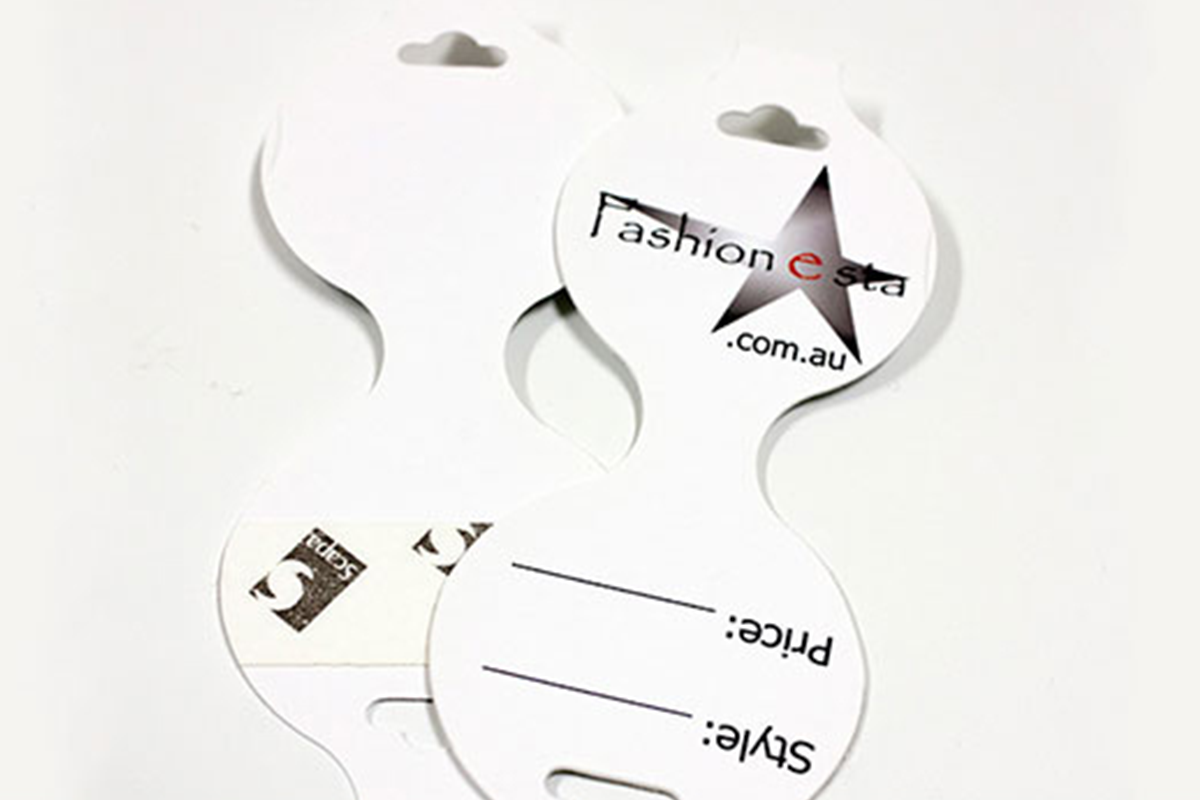 DIE CUT WAVE TAGS
